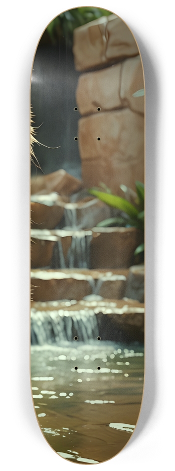 Muffin's Splash 0001 8K #3 8-1/4 Skateboard Deck