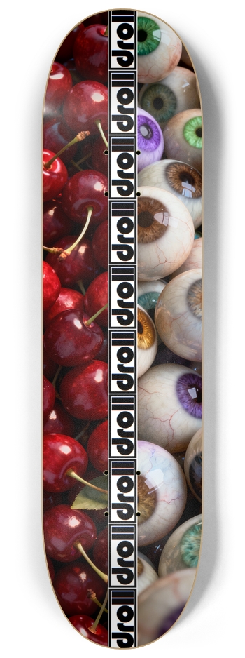 cherries and eyeballs droll strip