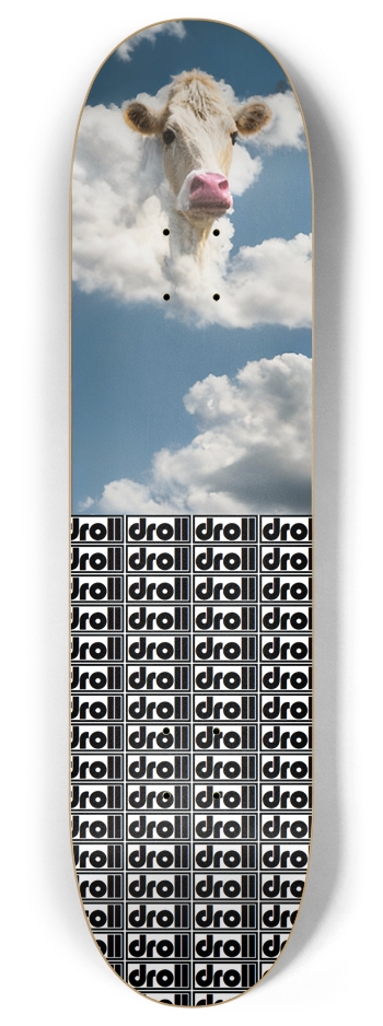 cow god 8 Inch Skateboard Deck