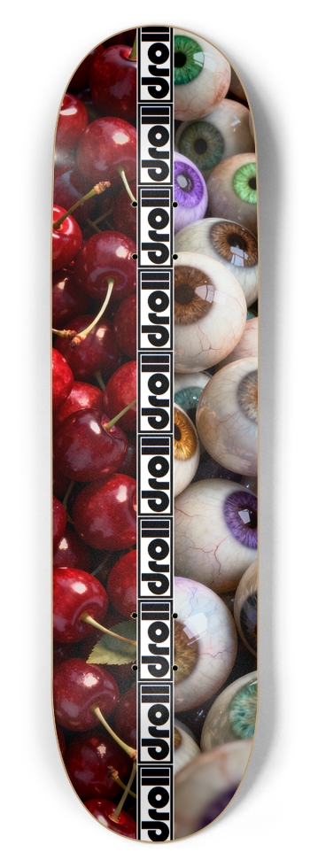 cherries and eyeballs droll strip