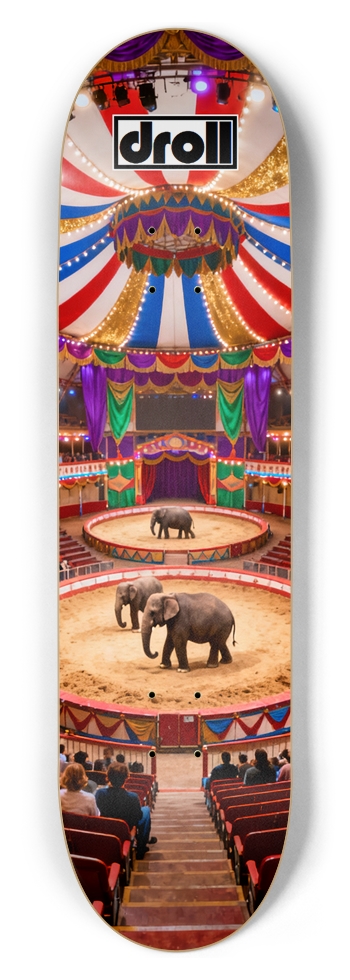 circus 8-1/2 Skateboard Deck