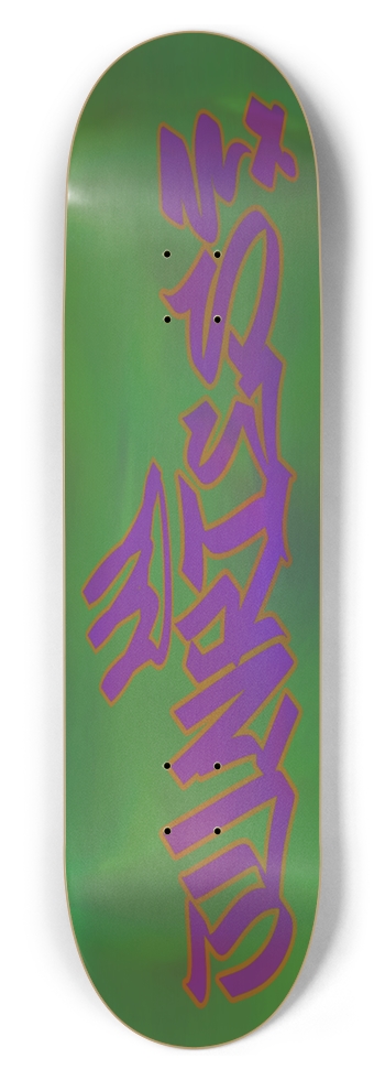 Junkies "Chicken Scratch" Holographic green 8.5