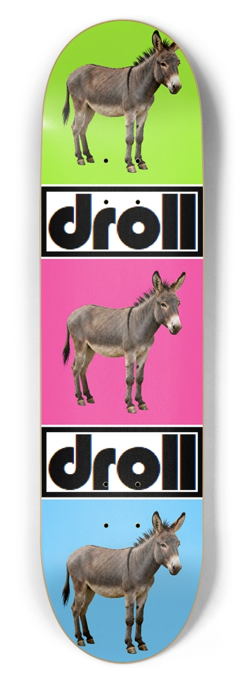 donkey three colors 8-1/2 Skateboard Deck