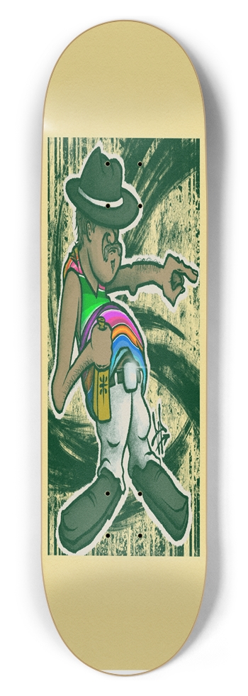 Borracho Man 2000 8-1/2 Skateboard Deck