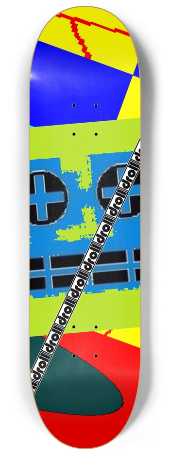mechface droll strip 8-1/4 Skateboard Deck