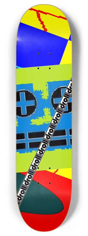 mechface droll strip 8 Inch Skateboard Deck