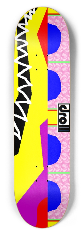 biocircuit nodes 8-1/2 Skateboard Deck