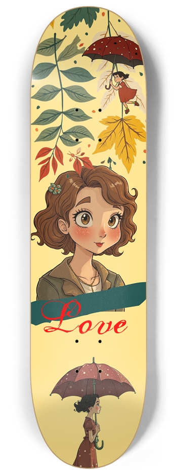 Falling in Love 8-1/4 Skateboard Deck