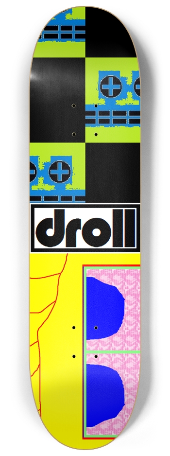 mechface biocircuit 8-1/4 Skateboard Deck