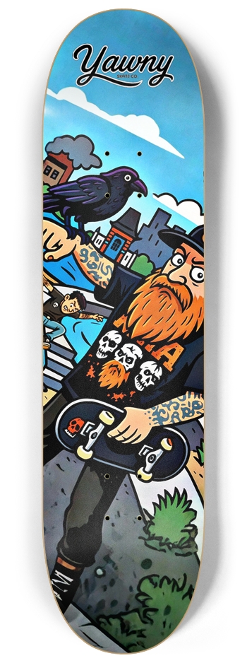 Birdman 8-1/4 Skateboard Deck