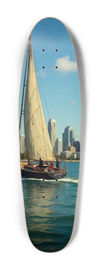 San Diego Bay Cruiser Skateboard Cruiser Shape
