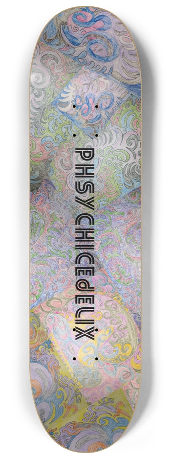 Phsychicedelix #34 8-1/4 Skateboard Deck