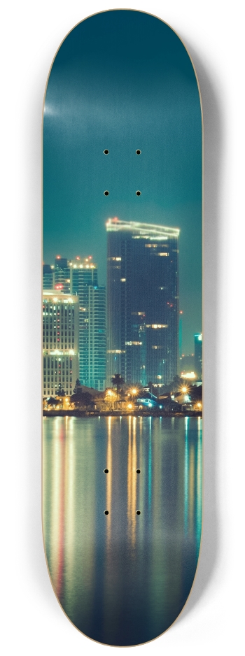 San Diego City Skateboard Series #1 8-1/4 Skateboard Deck