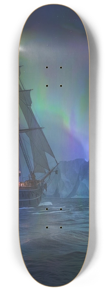 Aurora Skateboard Series #2 8-1/4 Skateboard Deck