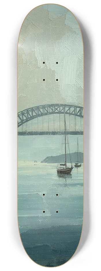 Anchored At Bay Skateboard Series #1 8-1/4 Skateboard Deck