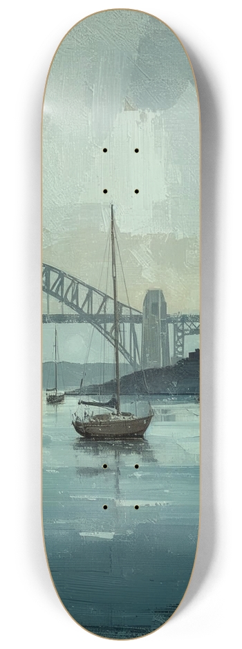 Anchored At Bay Skateboard Series #2 8-1/4 Skateboard Deck