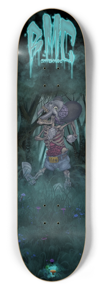 BMC-DARK_FORREST_DECK-(2025) 8-1/2 Skateboard Deck