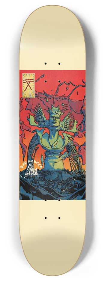 'VISITOR' LIP STREET© 8 Inch Skateboard Deck