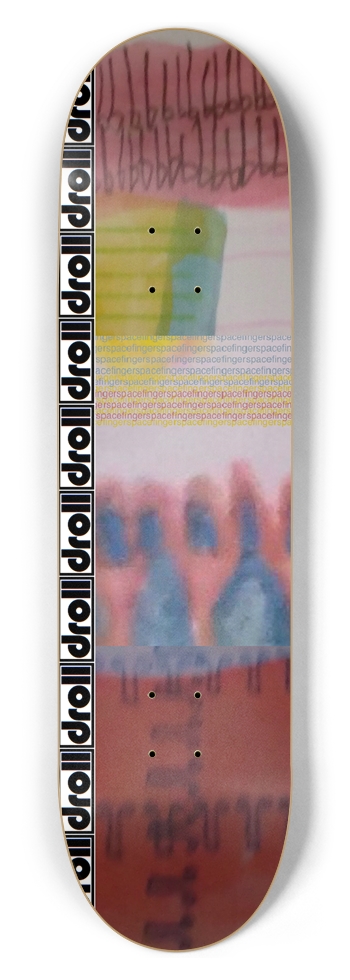 spacefingers 8-1/2 Skateboard Deck