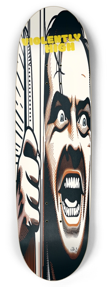 Violently High Skateboards Here's Johnny