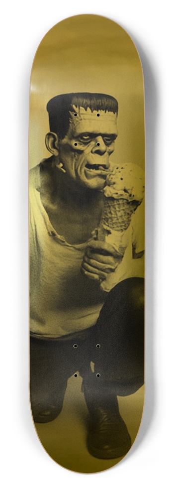 FRANKENSTEIN GOLD DECK 01 8-1/2 Skateboard Deck