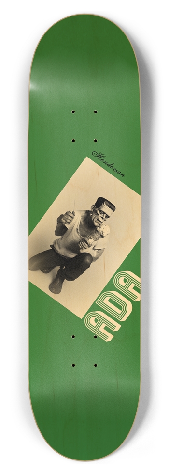 ADA FRANKENSTEIN HENDERSON SKATEBOARD 8-1/2 Skateboard Deck