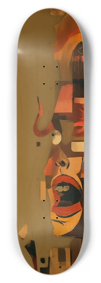 ADA ART DECK 01 8-1/2 Skateboard Deck