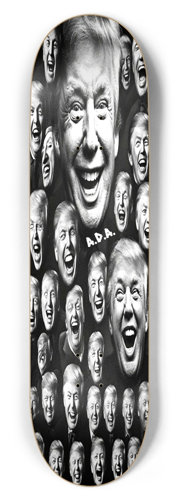 ADA TRUMPLANDIA DECK 01 8-1/2 Skateboard Deck