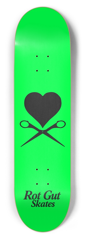 Heart 8.5 8-1/2 Skateboard Deck
