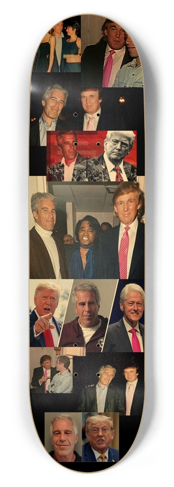 TRUMPENSTEIN SKATEBOARD 01 8-1/2 Skateboard Deck