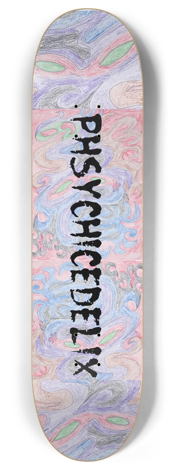 Phsychicedelix #32 8 Inch Skateboard Deck