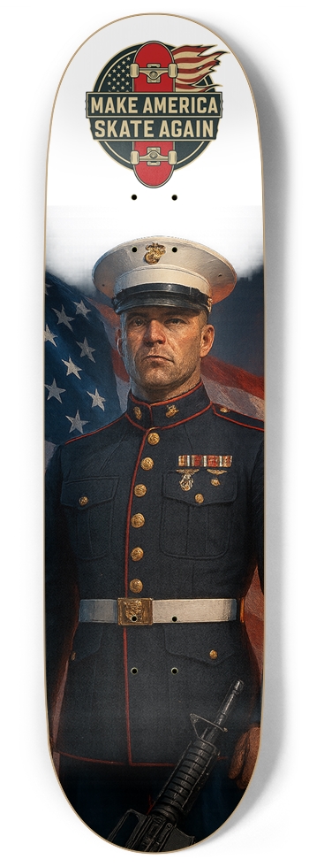 MASA American Heroes Marine 9.0 9 Inch Skateboard