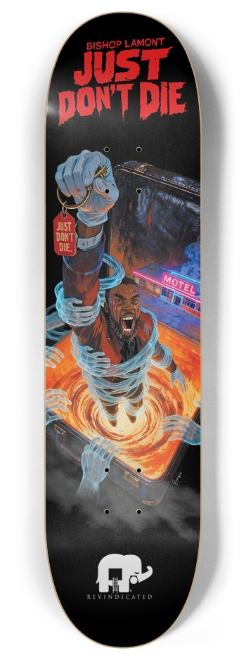 Bishop Lamont "The Last Bellhop" Revindicated™ Artist Series Deck 8 Inch Skateboard Deck
