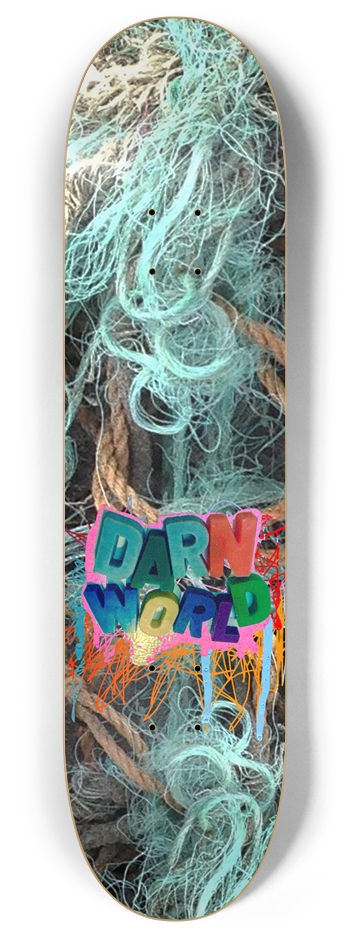 SEA TANGLES 8” 8 Inch Skateboard Deck