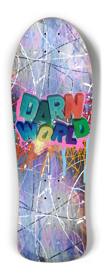 DARN WORLD PARTY 10.25” Old School Shape