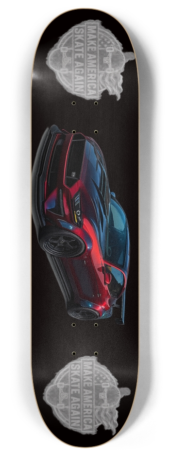 MASA Mustang Gt Smoking logo 8.0 8 Inch Skateboard Deck