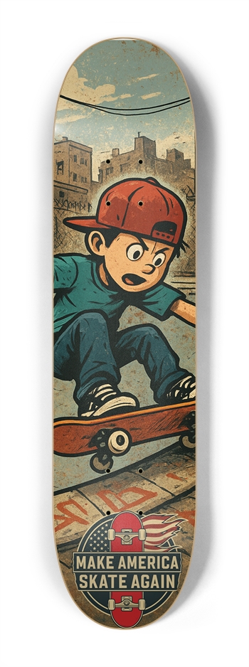 MASA Bowl Shredder 7-1/4 Mini/Kid Skateboard