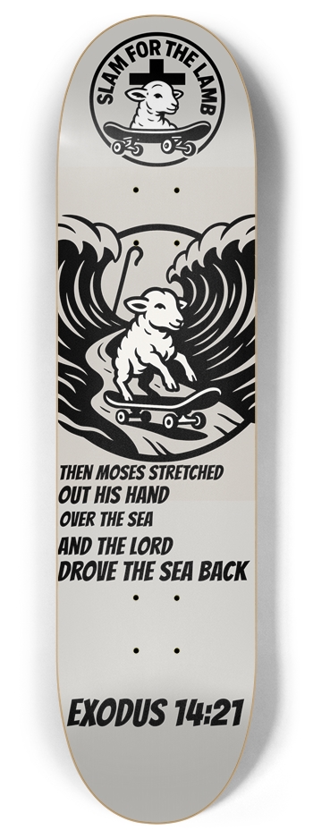 Slam for the lamb Red Sea 8.0 8 Inch Skateboard Deck