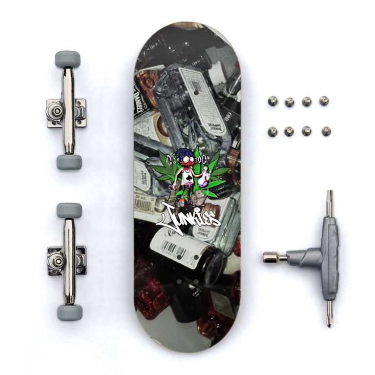 Junkies "zooted" Graphic 34mm Fingerboard