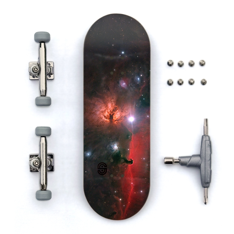 Flame and Horsehead Fingerboard
