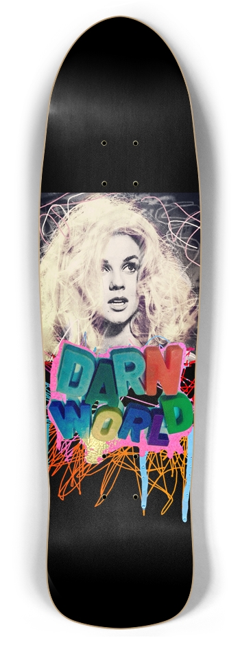 UNCOMFORTABLY PLATNUMB 8.5” Retro Rocket