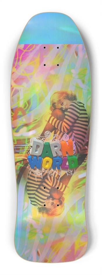 PSYCHEDELIC WALLFLOWER 10” Shredder Shape