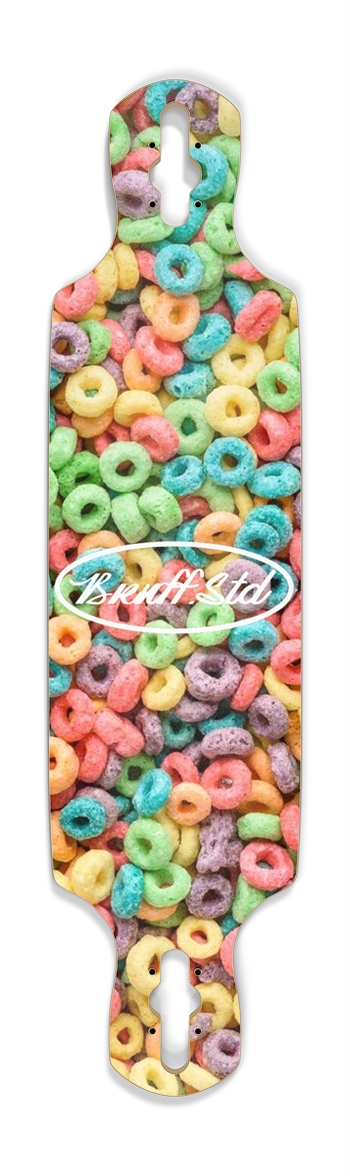 Fuit loops Drop Through Longboard