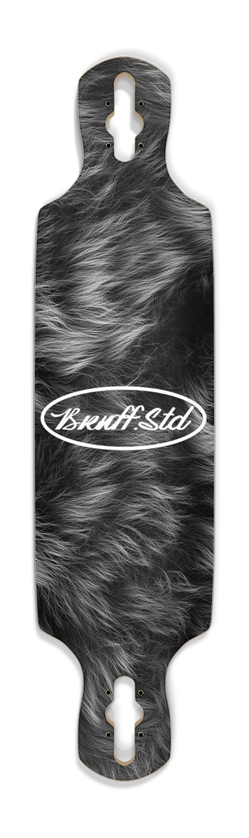 Dog fur Drop Through Longboard