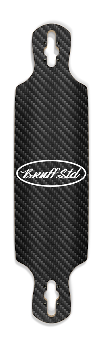 Carbon fiber Drop Through Longboard