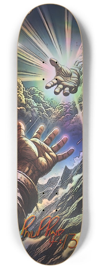 Philippians 4:13 8-1/4 Skateboard Deck