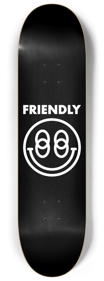 FRIENDLY™ Logo Board (Black)