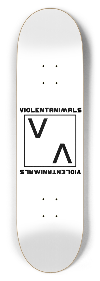 ViolentAnimals First Edition B1 INVERTED 8-1/2 Skateboard Deck