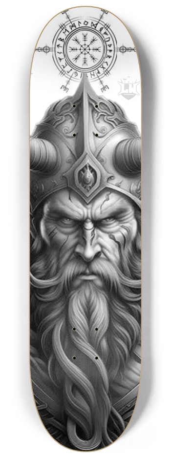Warrior 8-1/4 Skateboard Deck