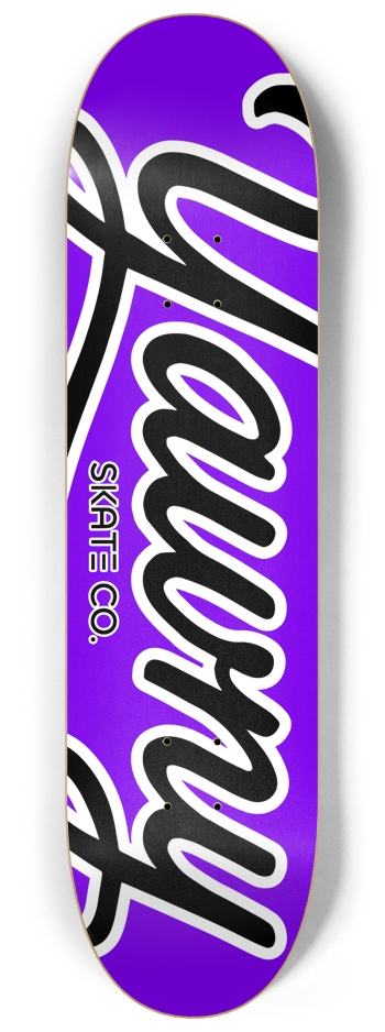 Big Purp 8-1/4 Skateboard Deck